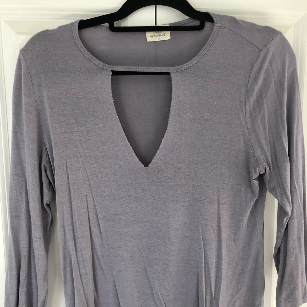 Blue/purple T shirt